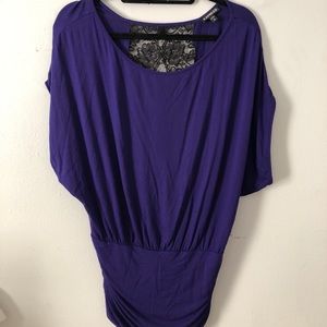 Purple Express Blouse. Size medium.